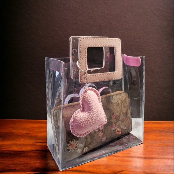 Overlapping Clear Bag - Picture 2 of 3